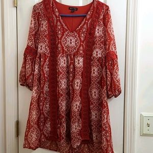 AS U WISH Coral Dress